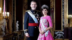 El Rey Felipe VI y la  Reina Letizia de España