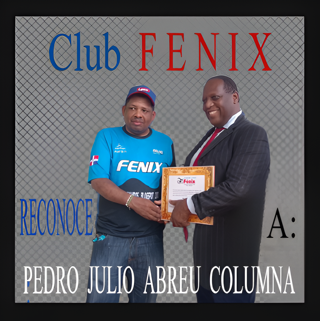 CLUB FENIX RECONOCE A PEDRO JULIO ABREU COLUMNA